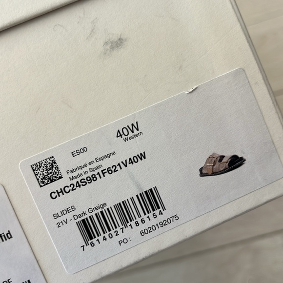 Chloe Rebecca Suede Dual-Buckle Slide Sandals - Picture 8 of 11